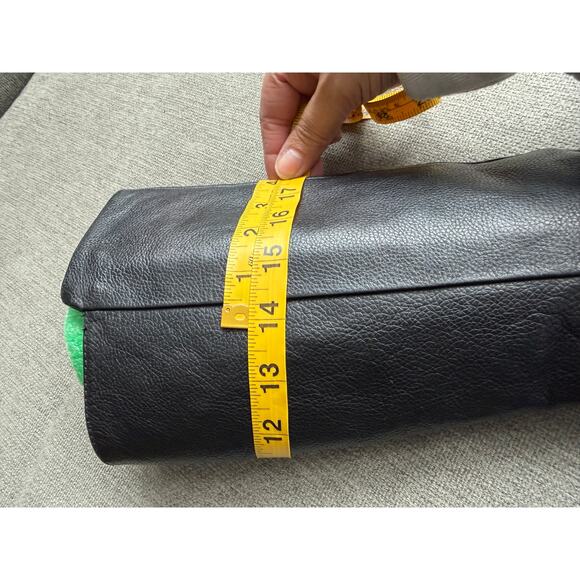 Banana Republic Shawna Black Leather Knee Boots Women's 6 - Picture 13 of 16